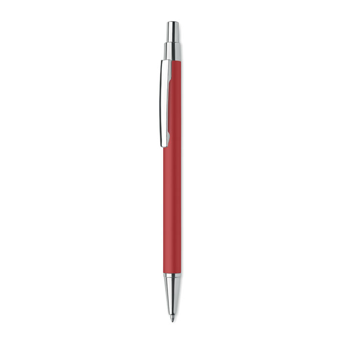 Recycled aluminium ball pen Rosso item picture 6