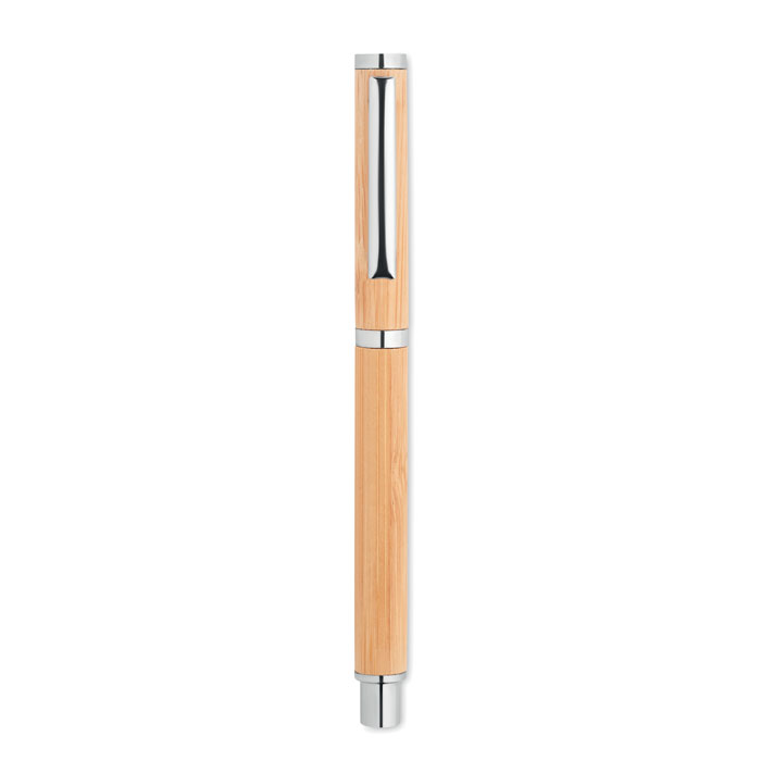 Penna gel di bamboo wood item picture top
