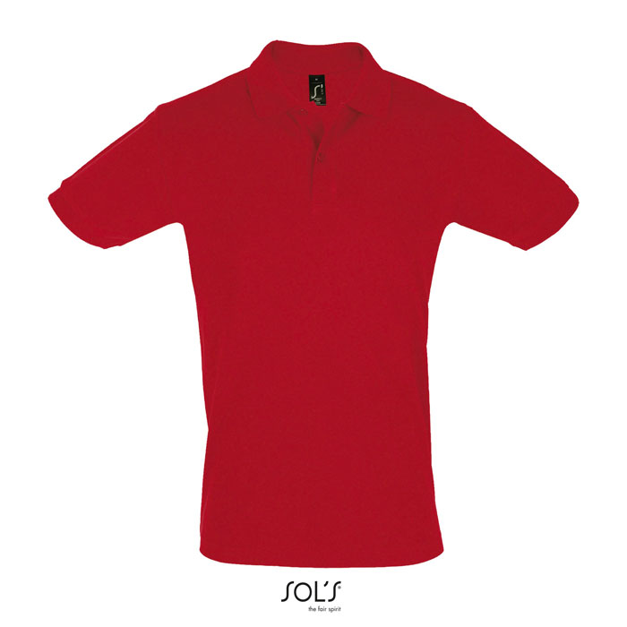 PERFECT UOMO POLO 180g red item picture front