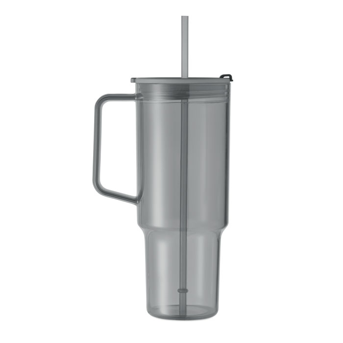 Bicchiere RPET 1200ml Grigio Trasparente item picture side