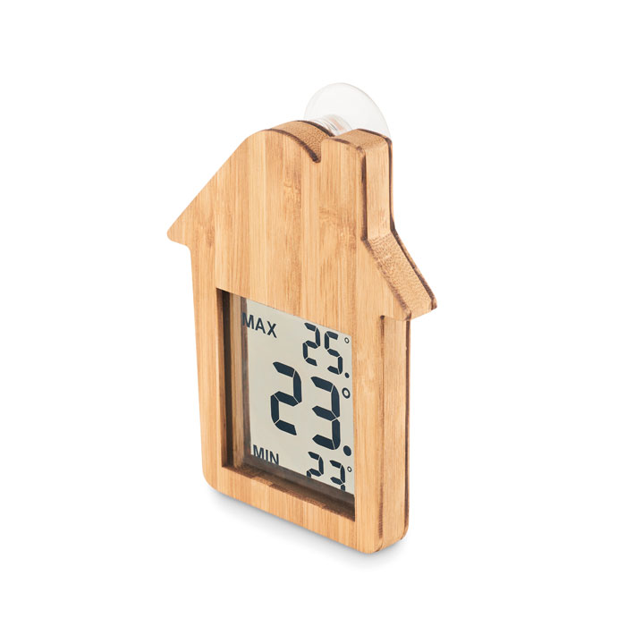 Stazione meteorologica in bambo wood item picture front