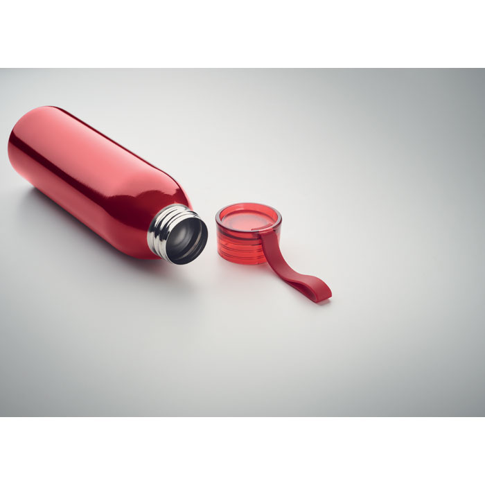 Bottiglia in acciaio inox 650ml Rosso item detail picture