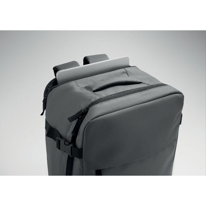 Zaino cabina estensibile 20L Grigio Pietra item picture open