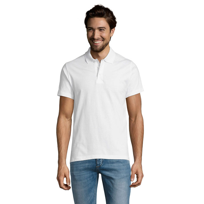 PRESCOTT MEN POLO SHIRT 170 Bianco item picture front