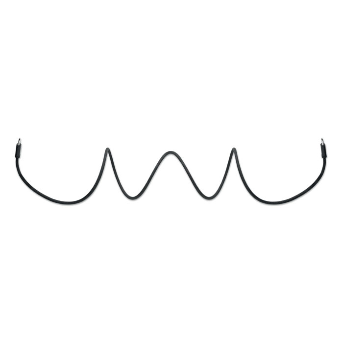 Cavo antigroviglio in RPET Nero item picture top