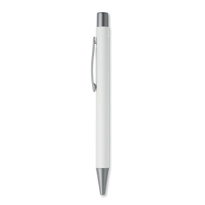 Recycled aluminium ball pen Bianco item picture back