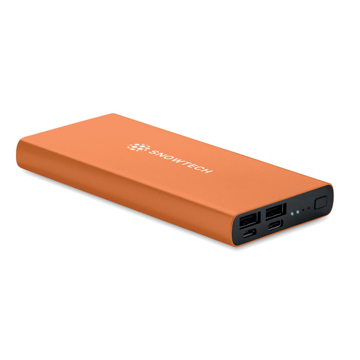 10000 mAh power bank Arancio item picture printed