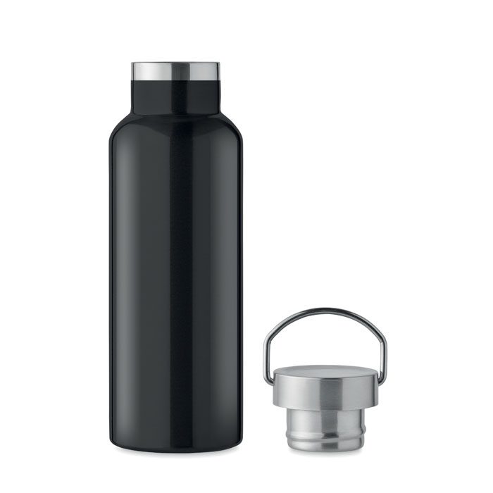 Double wall bottle 500 ml Nero item picture top