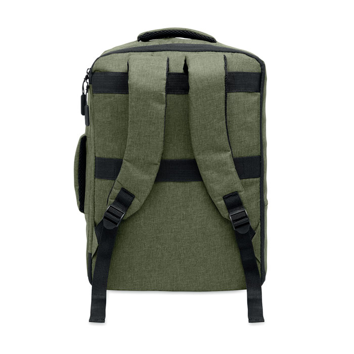 Zaino sottile per laptop Verde Militare item picture 4