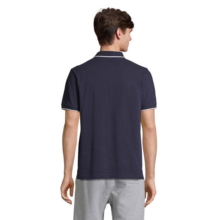 PALERMO POLO Marina Francese/bianco item picture back