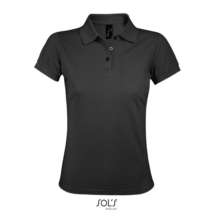 PRIME WOMEN POLO 200g Dark Grey item picture front