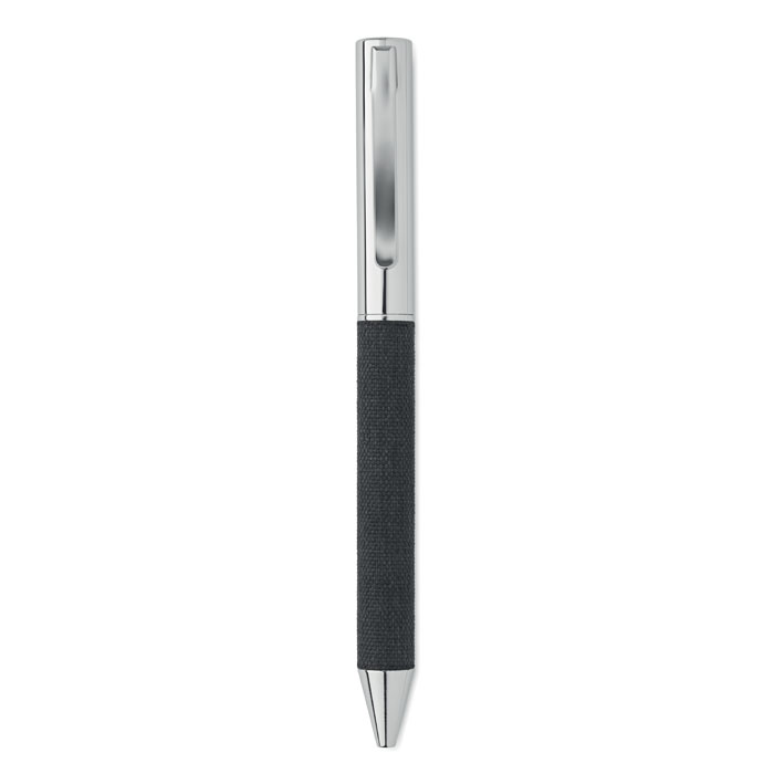 Metal twist ball pen in box Nero item picture top