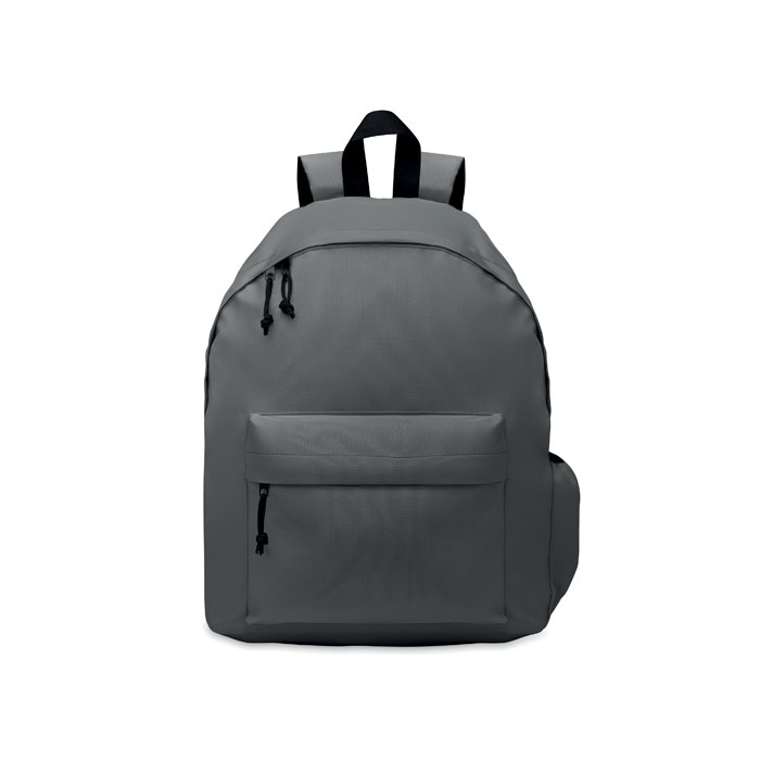 600D RPET polyester backpack Grigio Pietra item picture side