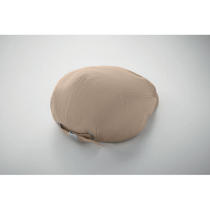 Newsboy flat cap 235 gr/m² Beige item ambiant picture