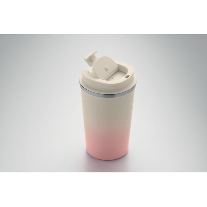Bicchiere doppio strato 350 ml Rosa Baby item picture 7