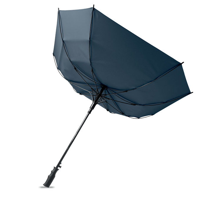 23'' Windproof square umbrella Blu item picture side