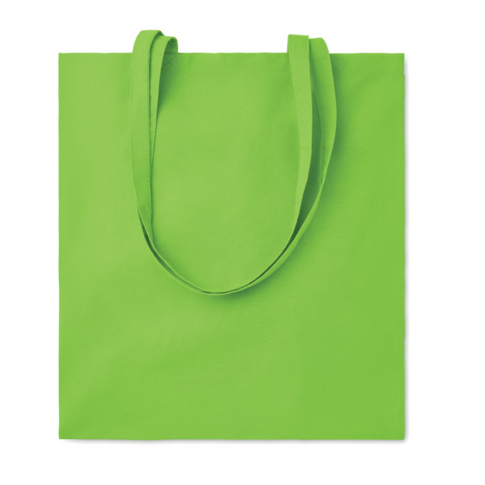 Shopper in cotone 140gr lime item picture front