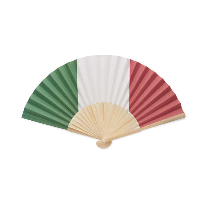 Manual fan flag design Verde item picture front