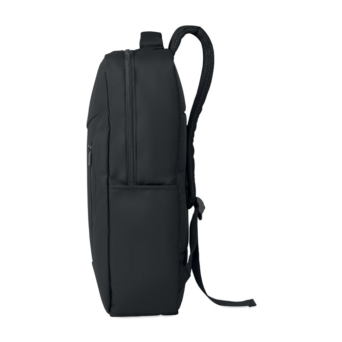 15" PU RPET laptop backpack Nero item picture 2