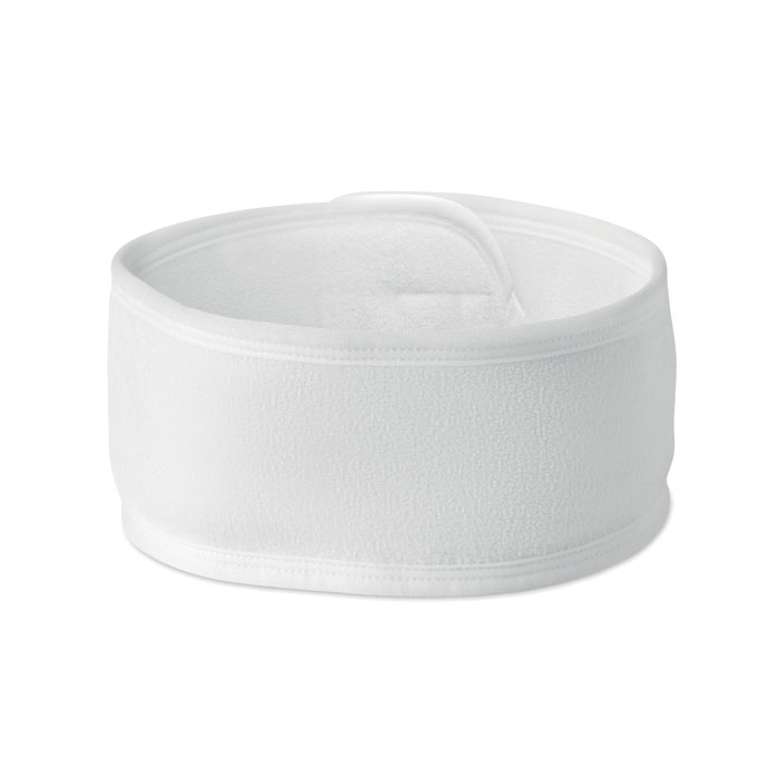 Fasca in microfibra regolabile Bianco item picture back