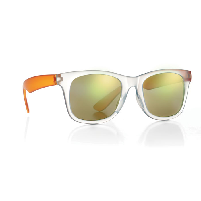 Sunglasses with mirrored lense Arancio item picture back