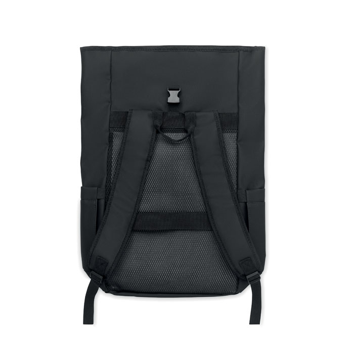 Zaino Rolltop per laptop 600D Nero item picture 5