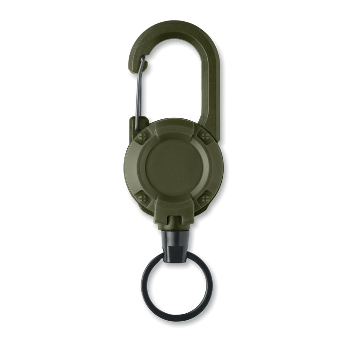 Set di portabadge retrattili Verde Militare item picture front