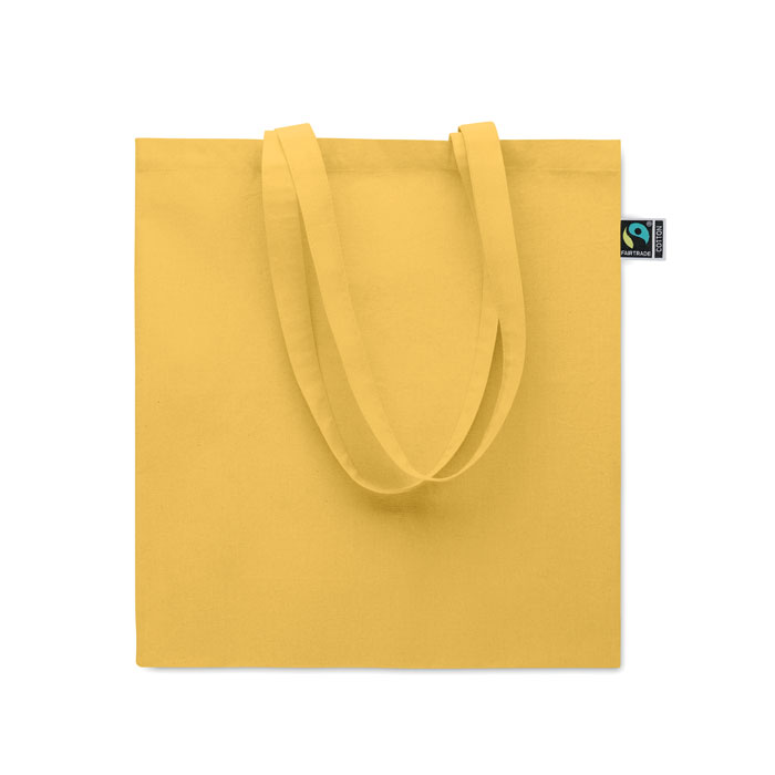 Shopper Fairtrade 180 gr Giallo item picture back