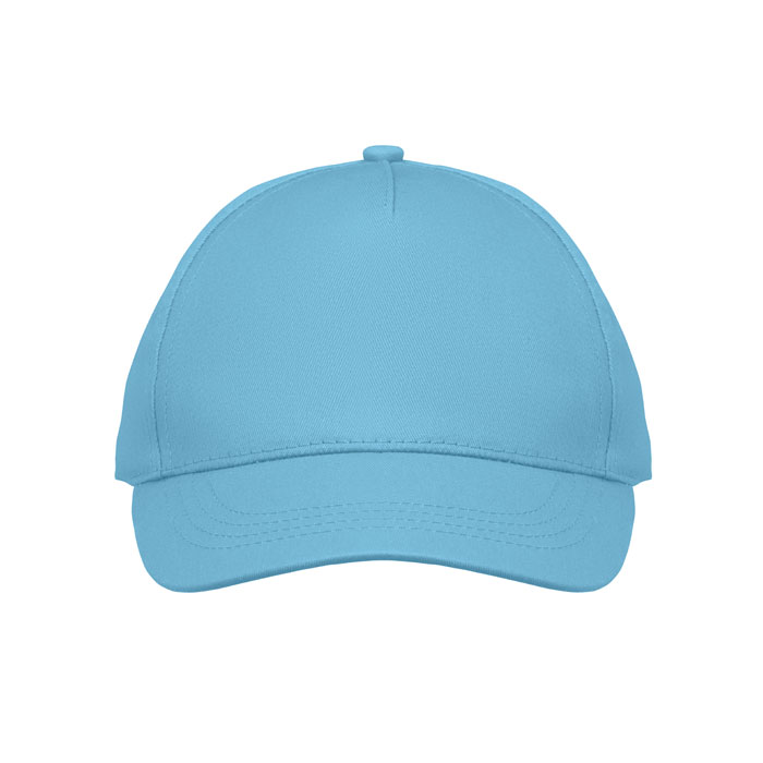5 panel kids baseball cap Blu Bambino item picture side