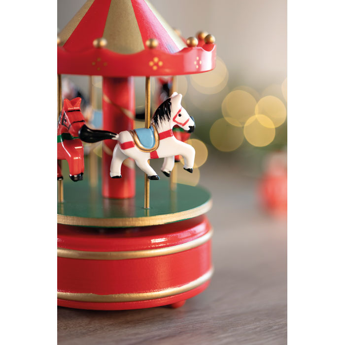 Mini giostra carillon Multicolore item picture 2
