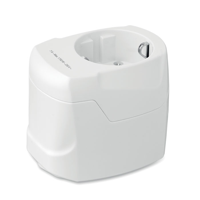 Skross PRO 3-pole world Bianco item picture back