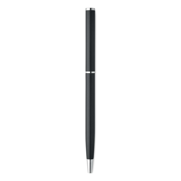 Penna a sfera in alluminio Nero item picture open