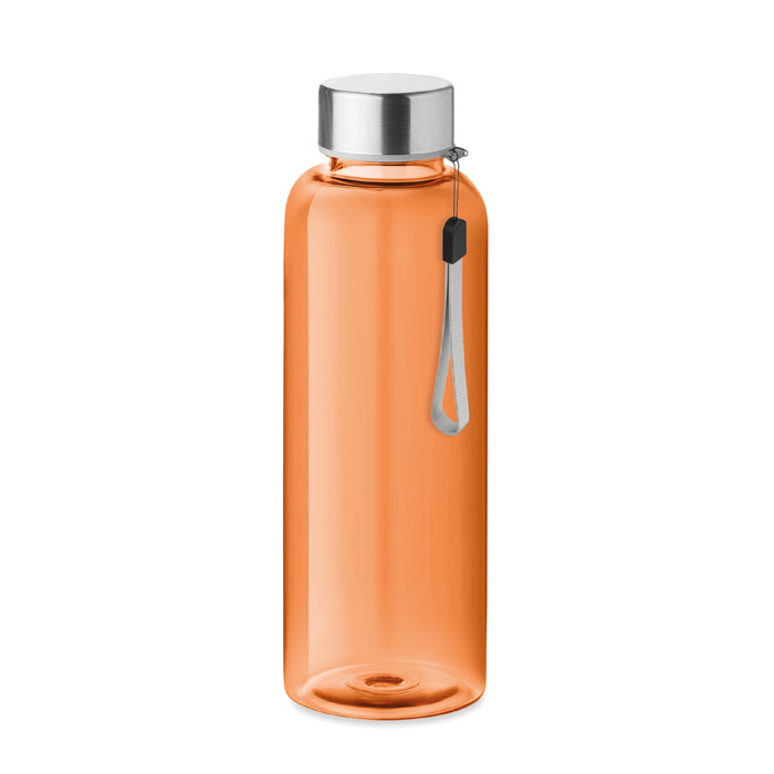Bottiglia in RPET 500ml transparent orange item picture front