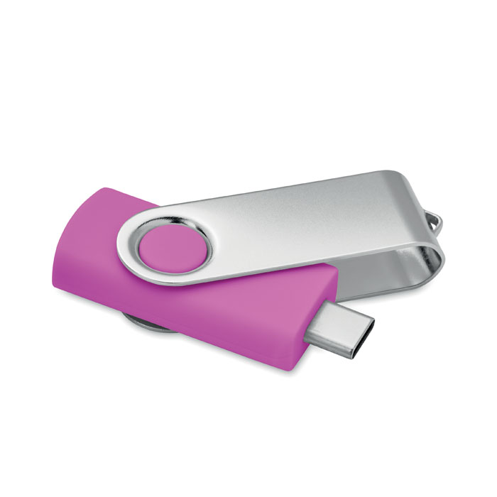 USB 3.0 tipo C da 16 GB           MO1403 Fucsia item picture front