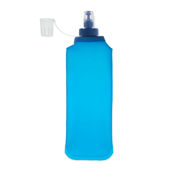 Foldable water bottle 500ml Blu Royal item picture side