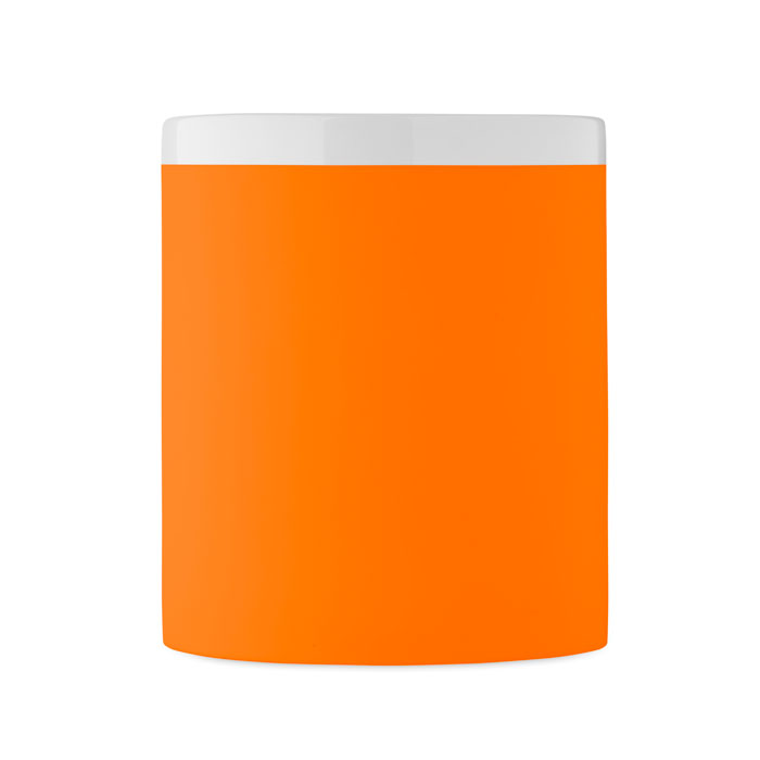 Ceramic mug 300ml Arancio Neon item picture side