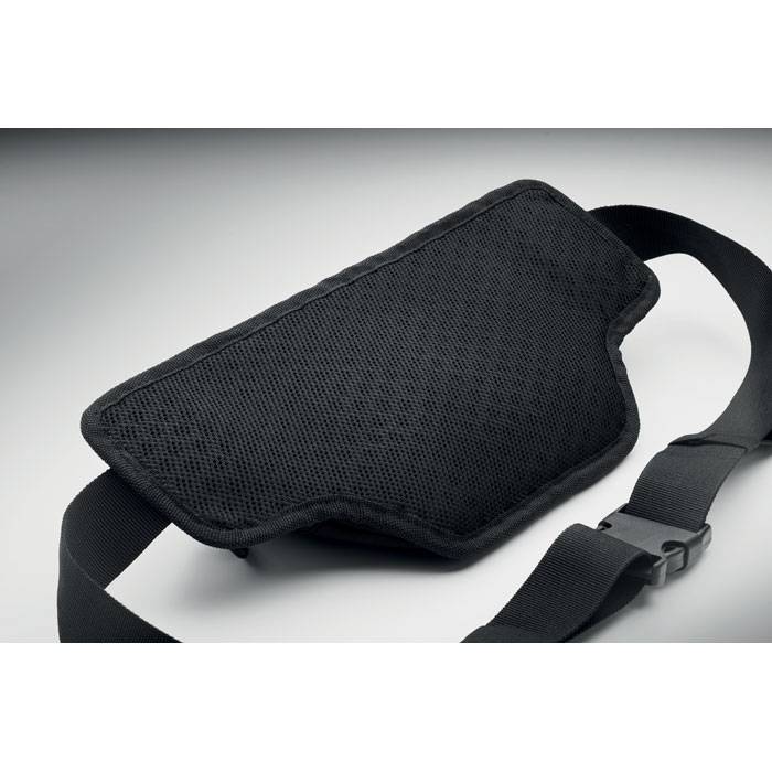 Hiking waist bag in 420D nylon Nero item picture 1