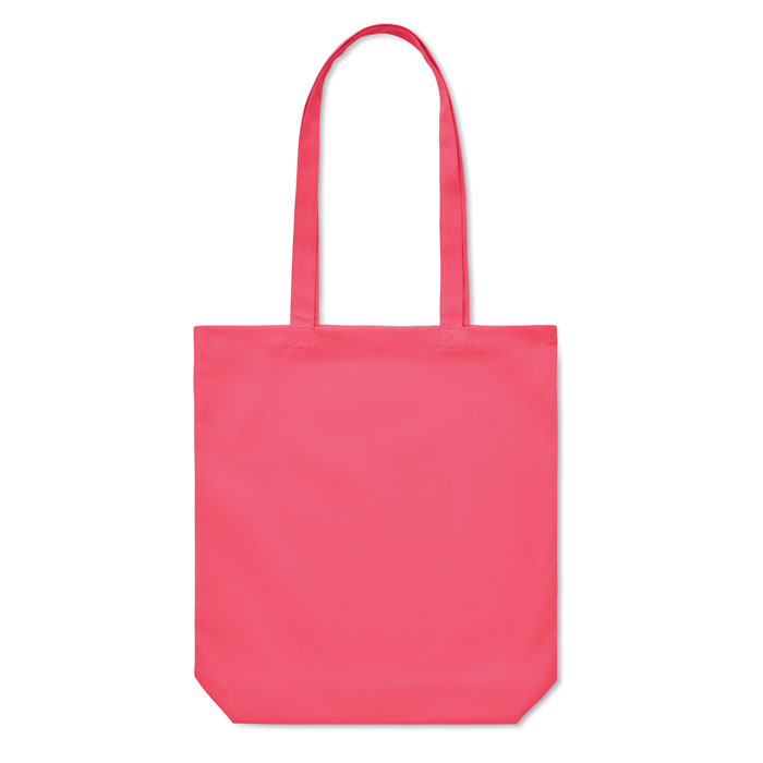 270 gr/m² Canvas shopping bag Fucsia item picture side