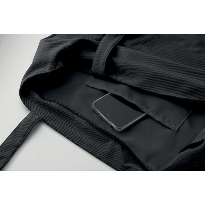 Shopper grande in velluto Nero item ambiant picture