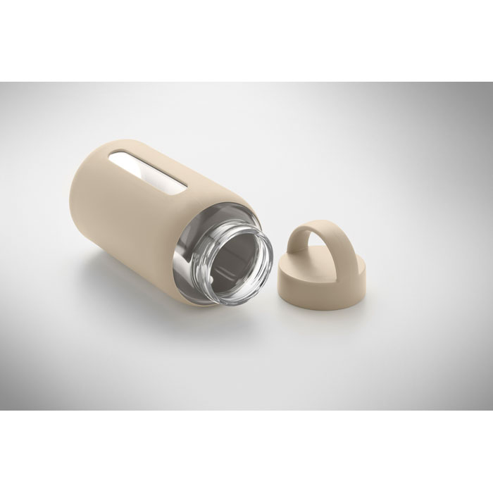 Bottiglia in borosilicato Beige item picture 5