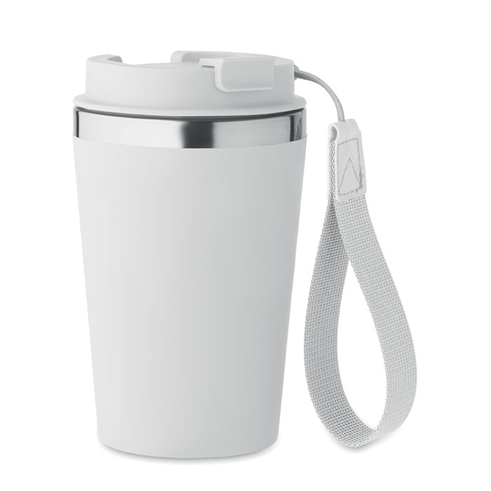 Double wall tumbler 350 ml Bianco item picture front