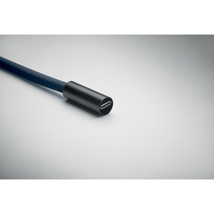 60W charging and data lanyard Francese Navy item picture top