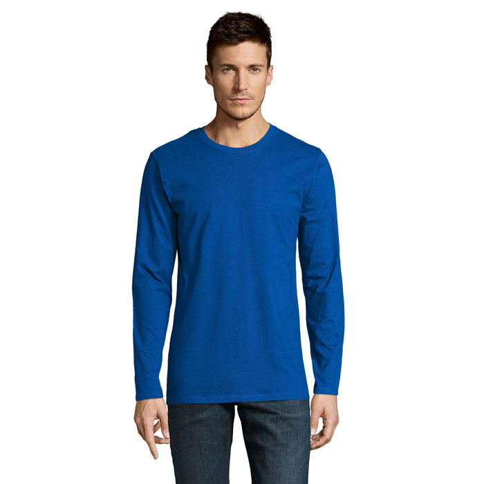 IMPERIAL LSL MEN T-Shirt190 Blu Royal item picture front