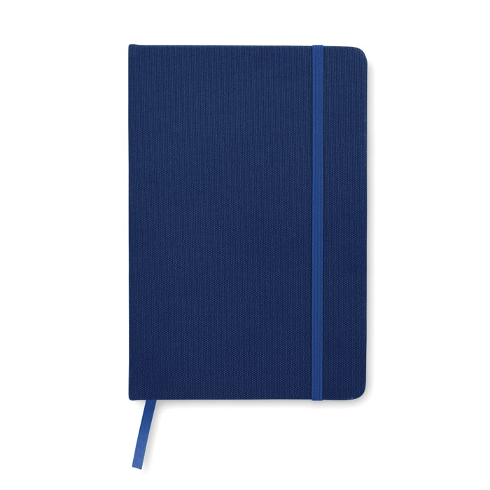 Notebook A5 in 600D RPET Blu item picture top