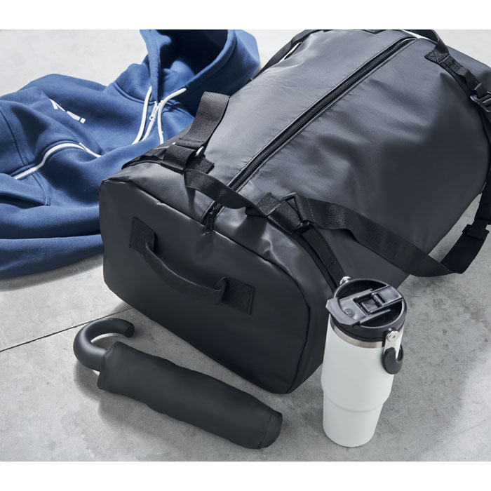 Travel tarpaulin duffle bag Nero item ambiant picture