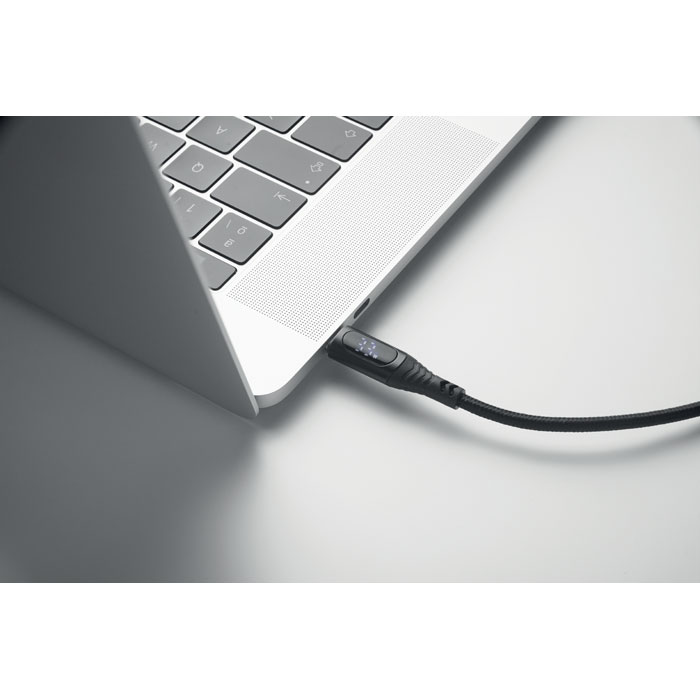 100W charging cable type-C Nero item detail picture