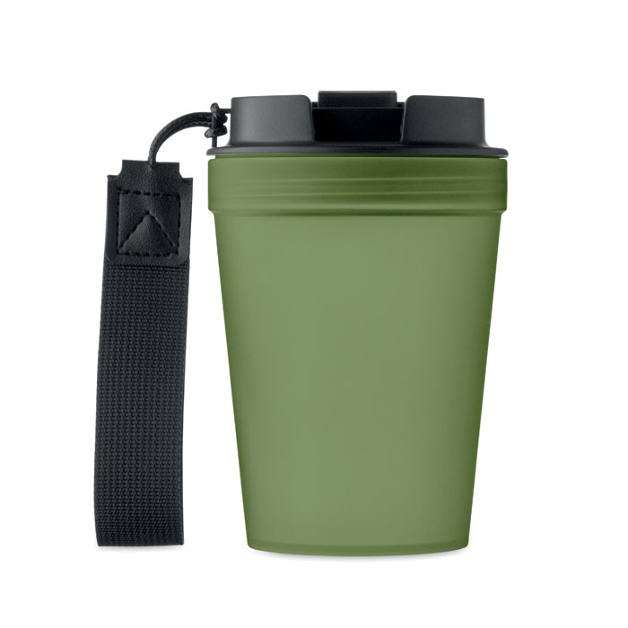 Single wall tumbler 300 ml Verde Scuro item picture side