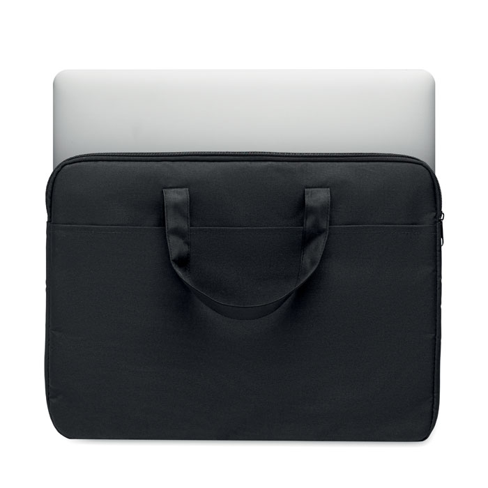 Borsa per laptop da 15 pollici Nero item picture back