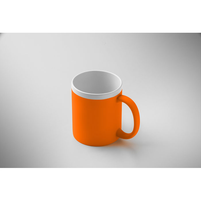 Ceramic mug 300ml Arancio Neon item detail picture