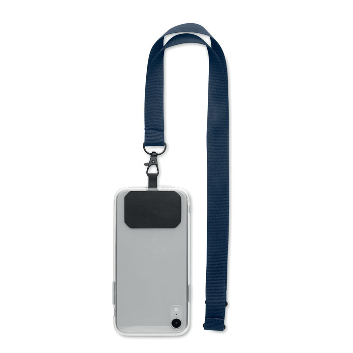 Lanyard porta telefono Blu item picture side